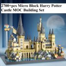 2700+pcs Micro Block Harry Potter Castle MOC Building Set