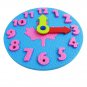 DIY EVA Clock - Montessori Learning Toy, Kids Math & Education
