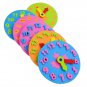 DIY EVA Clock - Montessori Learning Toy, Kids Math & Education
