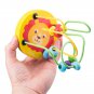 Wooden Roller Coaster Bead Maze S - Montessori Toy for Toddlers 1-3 Years