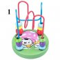 Wooden Roller Coaster Bead Maze S - Montessori Toy for Toddlers 1-3 Years
