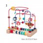 Wooden Roller Coaster Bead Maze L- Montessori Toy for Toddlers 1-3 Years