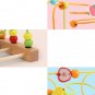 Wooden Roller Coaster Bead Maze L- Montessori Toy for Toddlers 1-3 Years