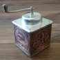 Vintage Embossed Copper Manual Coffee Grinder, Armenian Hand Coffee Grinder, Kitchen DÃ©cor