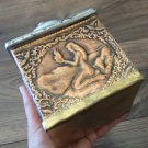 Vintage Embossed Copper Manual Coffee Grinder, Armenian Hand Coffee Grinder, Kitchen Décor