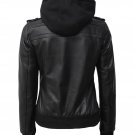 Womens Black Leather Jacket