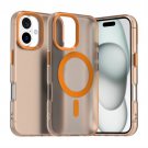 For iPhone 16 Plus Candy Magsafe PC Hybrid TPU Phone Case