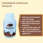 Blood Sugar Control Support Highest Potency Organic Cinnamon Capsules 200mg x 60
