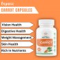 Organic Carrot Capsules 700 MG 60 vegetarian capsules Skin health Weight loss
