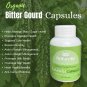 Organic BITTER MELON 250 mg 60 Capsules BITTER GOURD Herbal Extract