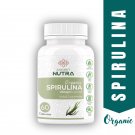 Organic Chlorella Spirulina 600mg 120 Capsules Weight Loss Immune Support