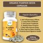 Boost Male Stamina Herbal Prostate Supplement Pumpkin Seeds 400 mg x 90 Capsules