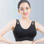 Electric Breast Massager, Rechargeable Multifunctional Button Massage Bra