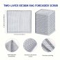 Multifunctional Metal Miracle Cleaning Cloths, Upgraded Double Thickened Metal Dish Cloths -20 PCS