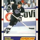 LOS ANGELES KINGS WAYNE GRETZKY MAGICIAN 1990 SCORE # 338 LOS ANGELES KINGS WAYNE GRETZKY MAGICIAN 1990 SCORE # 338