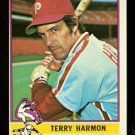 PHILADELPHIA PHILLIES TERRY HARMON 1976 TOPPS BASEBALL CARD # 247 EX
