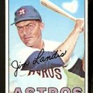 HOUSTON ASTROS JIM LANDIS 1967 TOPPS BASEBALL CARD # 483 HOUSTON ASTROS JIM LANDIS 1967 TOPPS BASEBALL CARD # 483
