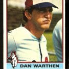 MONTREAL EXPOS DAN WARTHEN 1976 TOPPS BASEBALL CARD # 374 G/VG MONTREAL EXPOS DAN WARTHEN 1976 TOPPS BASEBALL CARD # 374 G/VG