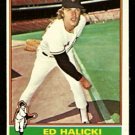 SAN FRANCISCO GIANTS ED HALICKI 1976 TOPPS BASEBALL CARD # 423 EX MT/NM