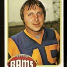 Los Angeles Rams Jim Bertelsen 1976 Topps # 493