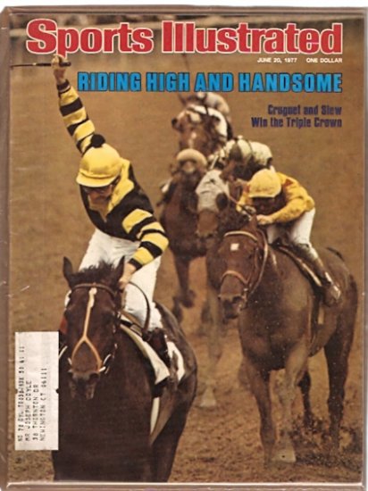 1977 Sports Illustrated Seattle Slew Triple Crown Roger Maris Minnesota Twins AAU Edwin Moses PGA