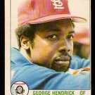 St Louis Cardinals George Hendrick 1979 O-Pee-Chee OPC Baseball Card #82 !