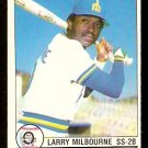 Seattle Mariners Larry Milbourne 1979 O-Pee-Chee OPC Baseball Card #100 em/nm ! Seattle Mariners Larry Milbourne 1979 O-Pee-Chee OPC Baseball Card #100 em/nm !