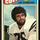 Baltimore Colts Joe Ehrmann 1977 Topps Football Card 111 vg