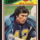 San Diego Chargers Mike Fuller RC Rookie Card 1977 Topps Football Card #116 ex ! San Diego Chargers Mike Fuller RC Rookie Card 1977 Topps Football Card #116 ex !