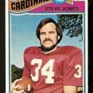 St Louis Cardinals Steve Jones 1977 Topps Football Card # 184 vg/ex