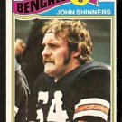Cincinnati Bengals John Shinners RC Rookie Card 1977 Topps # 189 vg
