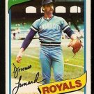 Kansas City Royals Dennis Leonard 1980 O Pee Chee OPC Baseball Card #293