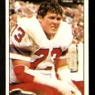 New England Patriots John Hannah 1981 Topps Football Sticker #34 nr mt