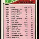 Oakland Raiders Team Checklist 1977 Topps Football Card #220 marked