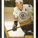 Boston Bruins Keith Crowder 1987 Topps Hockey Card #194 nr mt