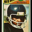 Chicago Bears Bo Rather 1977 Topps Football Card # 239 vg Chicago Bears Bo Rather 1977 Topps Football Card # 239 vg