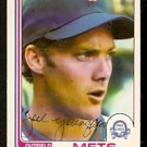 New York Mets Joel Youngblood 1982 O Pee Chee OPC Baseball Card #189 nr mt New York Mets Joel Youngblood 1982 O Pee Chee OPC Baseball Card #189 nr mt