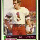 New England Patriots John Smith 1981 Topps Football Card #490 nr mt