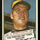 Pittsburgh Pirates George Medich 1976 Topps Traded Baseball Card # 146t vg