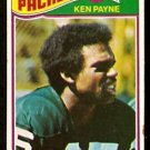 Green Bay Packers Ken Payne 1977 Topps Football Card #347 vg Green Bay Packers Ken Payne 1977 Topps Football Card #347 vg