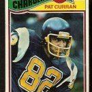 SAN DIEGO CHARGERS PAT CURRAN 1977 TOPPS # 403 good