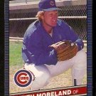 CHICAGO CUBS KEITH MORELAND 1986 LEAF # 94