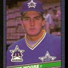 SEATTLE MARINERS MIKE MOORE 1986 LEAF # 114 SEATTLE MARINERS MIKE MOORE 1986 LEAF # 114