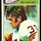 WASHINGTON REDSKINS PAT FISCHER 1977 TOPPS # 409 EX/EM
