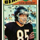 CHICAGO BEARS STEVE SCHUBERT 1977 TOPPS # 502 good CHICAGO BEARS STEVE SCHUBERT 1977 TOPPS # 502 good