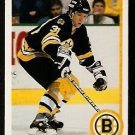 Boston Bruins John Carter RC Rookie Card 1990 Upper Deck Hockey Card #211 !