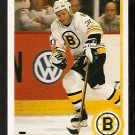 Boston Bruins Chris Nilan 1990 Upper Deck Hockey Card #442 !