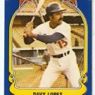 LOS ANGELES DODGERS DAVY LOPES 1981 FLEER STAR STICKER CARD # 67