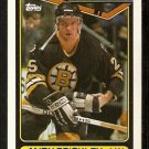 Boston Bruins Andy Brickley 1990 Topps Hockey Card # 88