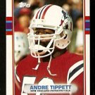 New England Patriots Andre Tippett 1989 Topps Football Card 196